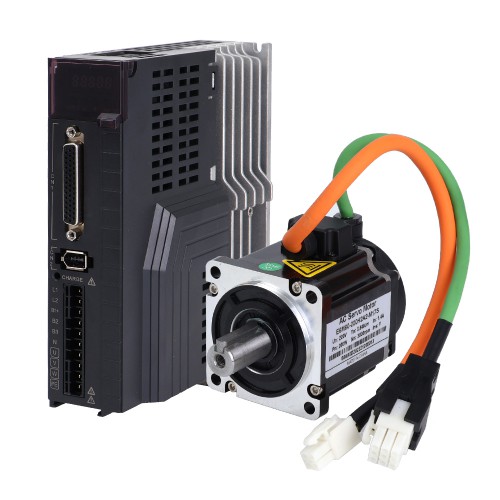 200W Kit Servomotor de CA E6-RS200H2A2-M17S 3000rpm 0,64Nm IP65 Codificador de 17 Bits