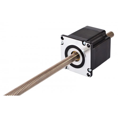 Motor Paso A Paso Lineal No-Cautivo Nema 23 2mm/0,07874" Longitud 250mm