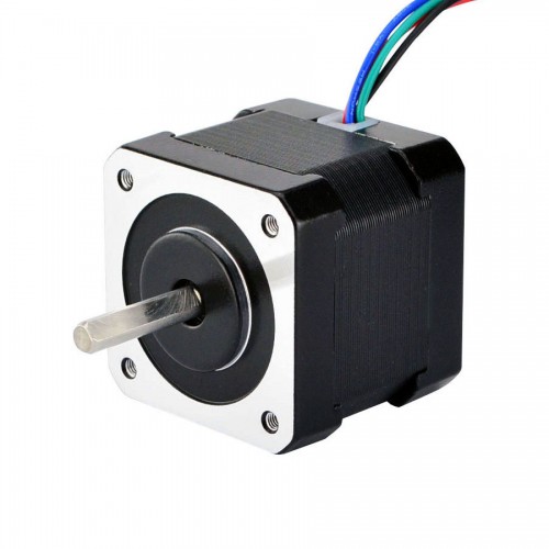 Motor Paso A Paso NEMA 17 17HS16-2004S1 2,2V 45Ncm 4 Alambres con Cable 1m y Conector