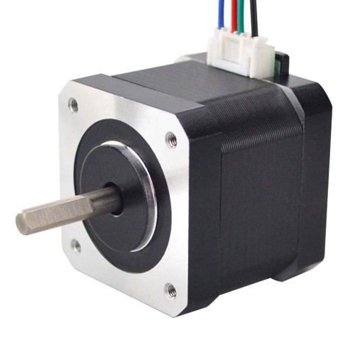 Motor Paso A Paso NEMA 17 17HS15-1504S-X1 45Ncm 12V 1,5A 4 Alambres con Cable 1m y Conector