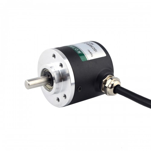 500 CPR Encoder rotatorio incremental ISC3806-003G-500BZ3 ABZ 3 canales 6mm eje sólido