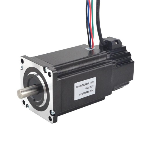 Nema 24 Serie P Motor Paso a Paso 24BK20-30 3Nm con Freno Electromagnético