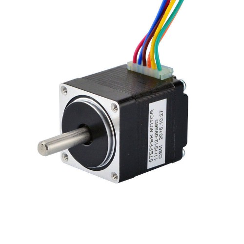 Motor Paso A Paso Nema 11 de Doble Eje 11HS12-0956D 1,8 grados 4,3Ncm 2,7V 6 Alambres