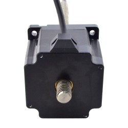 Motor Paso a Paso Lineal Acme No-Cautivo NEMA 34 34N30S5504RK5-300RS Polmo 6,35mm Polmo Longitud 300mm