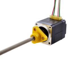 Motor Paso a Paso Lineal Acme Externo NEMA 8 8E11S0504SC5-100RS Polmo 1mm Polmo Longitud 100mm