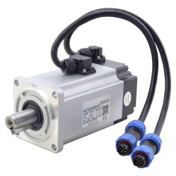 Serie T6 400W Kit Servomotor de CA T6-RS400H2B3-M17S IP65 3000rpm 1,27Nm con Freno y Codificador de 17 Bits