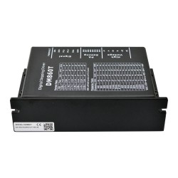 Controlador paso a paso digital DM860T 2,4-7,2A 18-80VCA o 36-110VCC para motor Nema 34