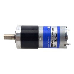 12V Mini Motorreductor CC con Escobillas PA25-24126000-G16 3,72N.cm/281RPM con 16:1 Reductores Planetario