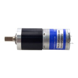 12V Motorreductor CC con Escobillas PA25-24126000-G90 18,62N.cm/50RPM con 90,25:1 Reductores Planetario