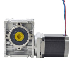 Motorreductor Helicoidal Nema 23 23HS30-2804S-RV30-G7.5 L=76mm con 7.5:1 Reductor Helicoidal