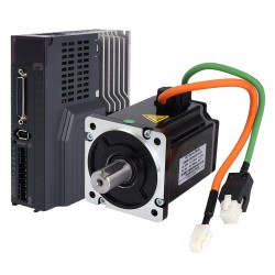 Kit Servomotor de CA 1000W E6-RS1000H2A2-M17S 3000rpm 3,18Nm IP65 Codificador de 17 Bits