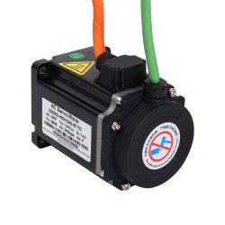 400W Kit Servomotor de CA E6-RS400H2A2-M17S 3000rpm 1,27Nm IP65 Codificador de 17 Bits