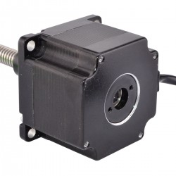 Motor Paso A Paso Lineal No-Cautivo Nema 23 Pila 45mm 2A Polmo 2mm/0,07874