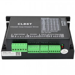 Controlador paso a paso de bucle cerrado CL86T 0-8,2A 24-80VCC para motor Nema 34