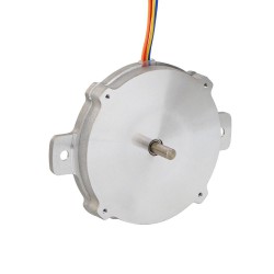 Motor paso a paso de panqueque redondo Nema 24 24HR04-1004S 1,8deg 6Ncm 1A Φ60x9,6mm 4 Alambres