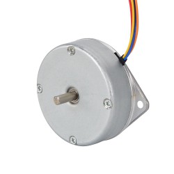 Motor paso a paso de panqueque redondo Nema 18 18HR06-1004S 1,8deg 9Ncm 1A Φ46x16mm 4 Alambres