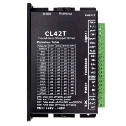 Controlador paso a paso de bucle cerrado CL42T 0-3,0A 24-48VCC para motor Nema 11, 14, 17