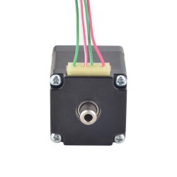 Motor paso a paso de eje hueco Nema 11 11HS13-1004H doble eje 6Ncm 1,0A 4 Alambres