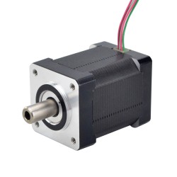 Motor paso a paso de eje hueco Nema 14 14HS19-2004H 33Ncm 2,0A 4 Alambres