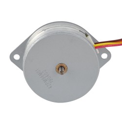 Φ42x18mm Motor paso a paso imán permanente 42PM96M01 3,75 grados 49mN.m 0,42A 4 Alambres