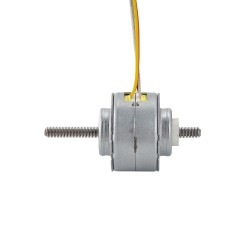 Φ25x15,6mm Motor Lineal Imán Permanente Precisión No-Cautivo 25LN24M01-233 Polmo 1mm/0,039