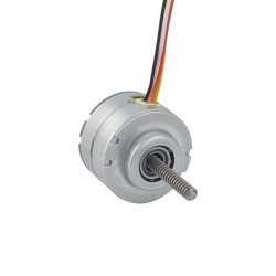 Φ25x15,6mm Motor Lineal Imán Permanente Precisión No-Cautivo 25LN24M01-233 Polmo 1mm/0,039