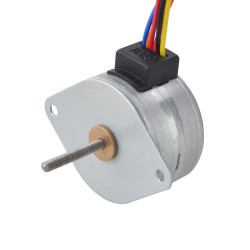 Φ35x22mm Motor Lineal Imán Permanente Precisión Externo 35LN24M01-122 Polmo 0,5mm/0,0197" Longitud 21,5mm