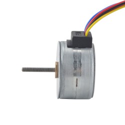 Φ35x22mm Motor Lineal Imán Permanente Precisión Externo 35LN24M01-122 Polmo 0,5mm/0,0197