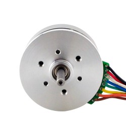 Ф43.2x21.6mm Motor de Rotor Externo 45BLE22-24-01 24V 5250RPM 0,084Nm 50W 2,6A