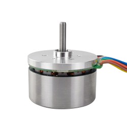 Ф43.2x27mm Motor de Rotor Externo 45BLE27-24-0 24V 4850RPM 0,13Nm 70W 3,6A