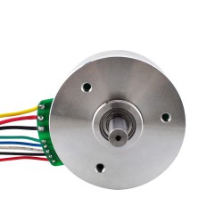 Ф61.2x34mm Motor de Rotor Externo 60BLE34-24-01 24V 3740RPM 0,284Nm 100W 5,3A