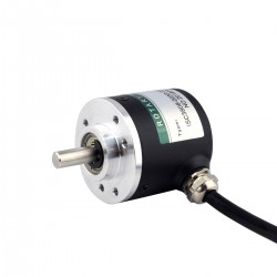 200 CPR Encoder rotatorio incremental ISC3806-003G-200BZ3 ABZ 3 canales 6mm eje sólido