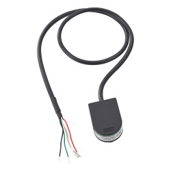 1000 CPR Encoder rotatorio óptico AB 2 canales ID 5mm con cable blindado HKT30