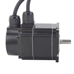 Motor paso a paso de circuito cerrado a prueba de agua Nema 23 23E1KIP65-12 P Series IP65 1.2Nm con codificador 1000CPR