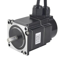 Motor paso a paso de circuito cerrado a prueba de agua Nema 23 23E1KIP65-12 P Series IP65 1.2Nm con codificador 1000CPR