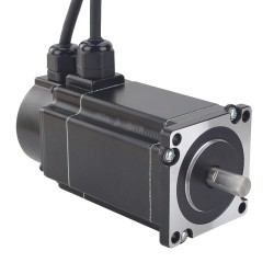 Motor paso a paso de bucle cerrado a prueba de agua Nema 24 24E1KIP65-30 P Series IP65 3Nm con codificador 1000CPR