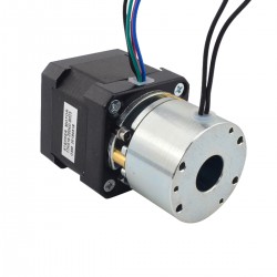 Motor Paso a Paso Nema 17 17HS16-2004D-B025 0,45Nm con Freno (Par Fricción de 0,25 Nm)