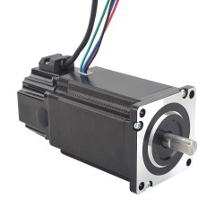 Nema 24 Serie P Motor Paso a Paso 24BK20-30 3Nm con Freno Electromagnético