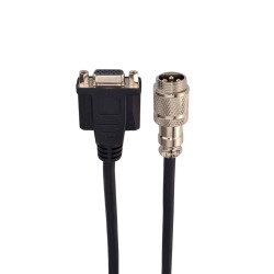 Cable de extensión de 4,7 m AWG18 con conector de aviación GX16 para motores paso a paso de bucle cerrado Nema 34