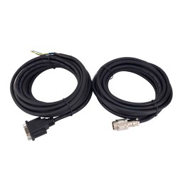 Cable de extensión de 4,7 m AWG18 con conector de aviación GX16 para motores paso a paso de bucle cerrado Nema 34