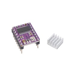 5 Piezas/paquete Módulo Controlador Paso A Paso DRV8825 con Disipador de Calor (Para Impresora 3D Reprap)