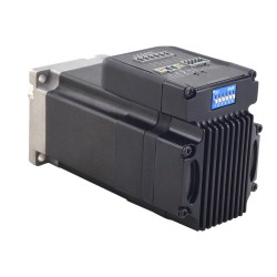 NEMA 23 Servomotor de CC Sin Escobillas Integrado ISV57T-130 130w 3000rpm 0,45Nm 20-50VDC