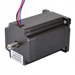 Motor Paso A Paso de Doble Eje Nema 24 24HS34-3504D 3,85V 3,1Nm 4 Alambres