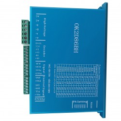 Kit Motor Paso a Paso de Bucle Cerrado Nema 34 1-OK2D86BH-34HE59 12,0Nm 6,0A con Controlador y Cable