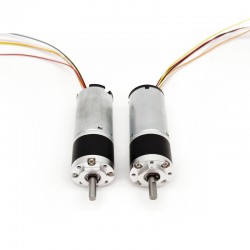 15 piezas Φ22mm motorreductor bldc 12V/24V MP22-TEC2238, 3,0kg.cm 3W, CW/CCW con reductores planetario