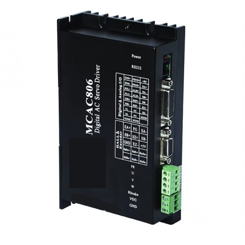 Driver controlador servomotor ca MCAC806 36V-80VCA 400W 8A