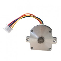 Motor paso a paso de panqueques Nema 11 plano OK28BP13-2A ​​2 fases 1,8grados 2,5 Ncm 4 cables