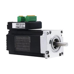 Servomotor CA integrado Nema 23 36V JMC iHSV57-30-14-36 140W 0,45N.m 5,4A trifásico 3000RPM