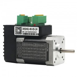Servomotor CA integrado Nema 17 24V JMC iHSV42-40-05-24 52W 12,5Ncm 52000RPM