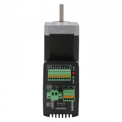 Servomotor CA integrado Nema 17 24V JMC iHSV42-40-07-24 78W 0,185Nm 52000RPM 42x42mm